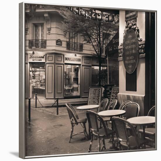 Café, Montmartre-Alan Blaustein-Framed Art Print