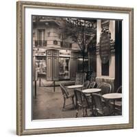 Café, Montmartre-Alan Blaustein-Framed Art Print