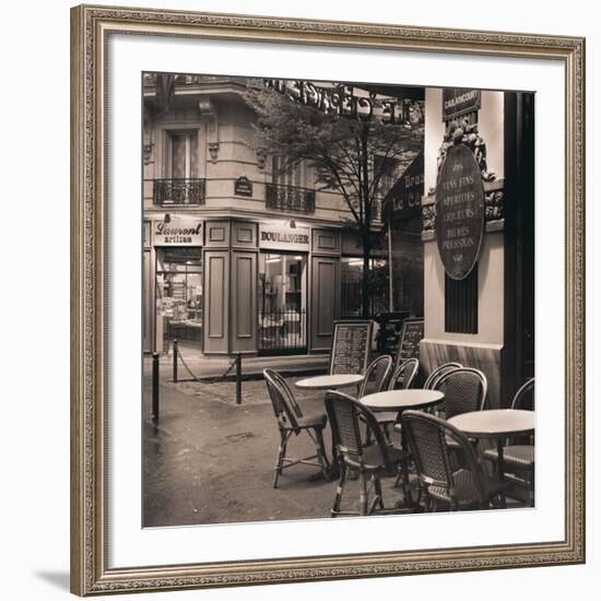 Café, Montmartre-Alan Blaustein-Framed Art Print