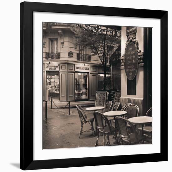 Café, Montmartre-Alan Blaustein-Framed Art Print