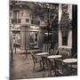 Café, Montmartre-Alan Blaustein-Mounted Art Print