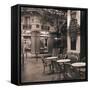 Café, Montmartre-Alan Blaustein-Framed Stretched Canvas