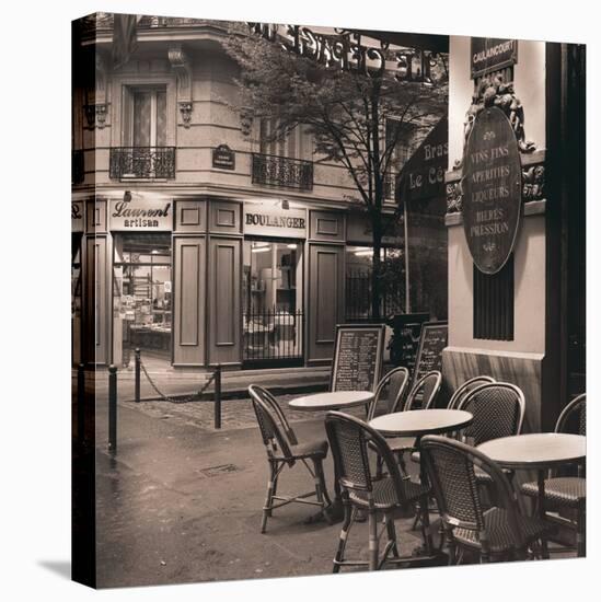 Café, Montmartre-Alan Blaustein-Stretched Canvas