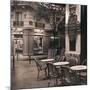 Café, Montmartre-Alan Blaustein-Mounted Photographic Print