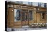 Cafe Montmartre-Cora Niele-Stretched Canvas