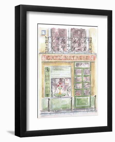 Cafe Natalie-Jane Claire-Framed Giclee Print