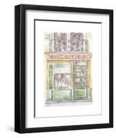 Cafe Natalie-Jane Claire-Framed Art Print