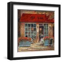 Café Nikki-Ruane Manning-Framed Art Print