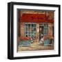 Café Nikki-Ruane Manning-Framed Art Print