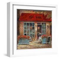 Café Nikki-Ruane Manning-Framed Art Print