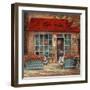 Café Nikki-Ruane Manning-Framed Art Print