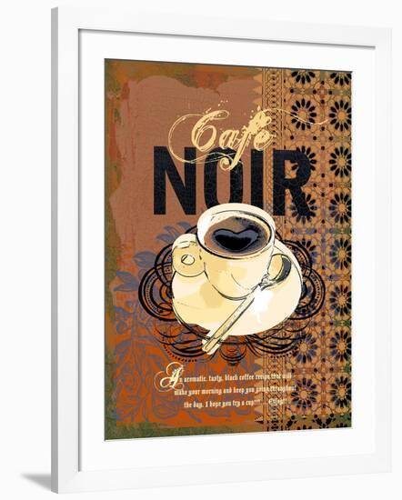 Cafe Noir-Ken Hurd-Framed Giclee Print