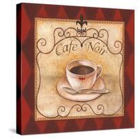 Café Noir-Janet Tava-Stretched Canvas