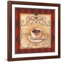 Café Noir-Janet Tava-Framed Art Print