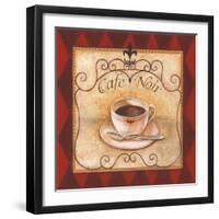 Café Noir-Janet Tava-Framed Art Print