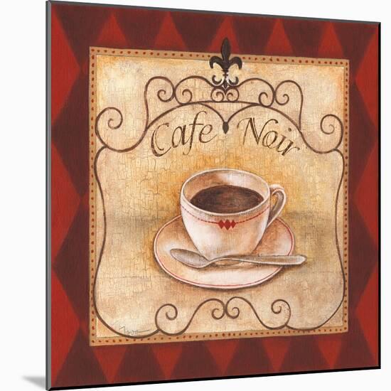 Café Noir-Janet Tava-Mounted Art Print