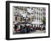 Cafe on Bacalhoeiros Street in the Alfama District, Lisbon, Portugal, Europe-Richard Cummins-Framed Photographic Print