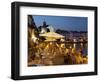 Cafe on Harbour, Cadaques, Costa Brava, Catalonia, Spain, Mediterranean, Europe-Stuart Black-Framed Photographic Print