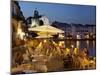 Cafe on Harbour, Cadaques, Costa Brava, Catalonia, Spain, Mediterranean, Europe-Stuart Black-Mounted Photographic Print