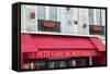 Cafe? on Montmartre FFA4270-Cora Niele-Framed Stretched Canvas