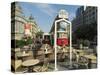 Cafe on Wenceslas Square, Prague, Czech Republic-Ethel Davies-Stretched Canvas