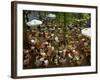 Cafe Overview, Leidseplein, Amsterdam, Holland-Walter Bibikow-Framed Photographic Print