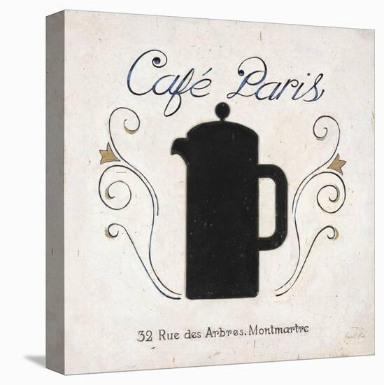 Café Paris Coffee-Arnie Fisk-Stretched Canvas
