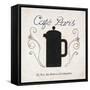 Café Paris Coffee-Arnie Fisk-Framed Stretched Canvas