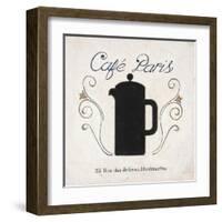 Café Paris Coffee-Arnie Fisk-Framed Art Print