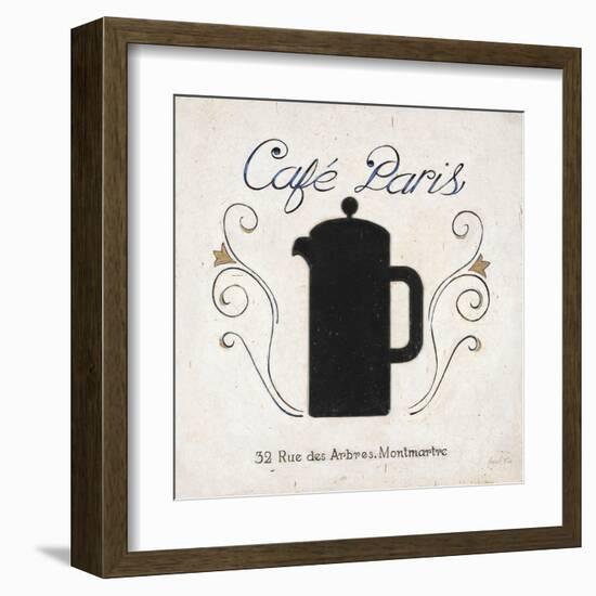 Café Paris Coffee-Arnie Fisk-Framed Art Print