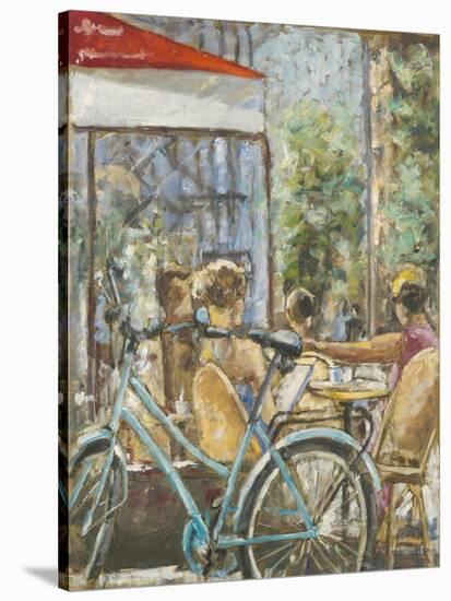 Cafe Paris V-Adolf Llovera-Stretched Canvas