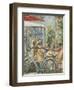 Cafe Paris V-Adolf Llovera-Framed Art Print