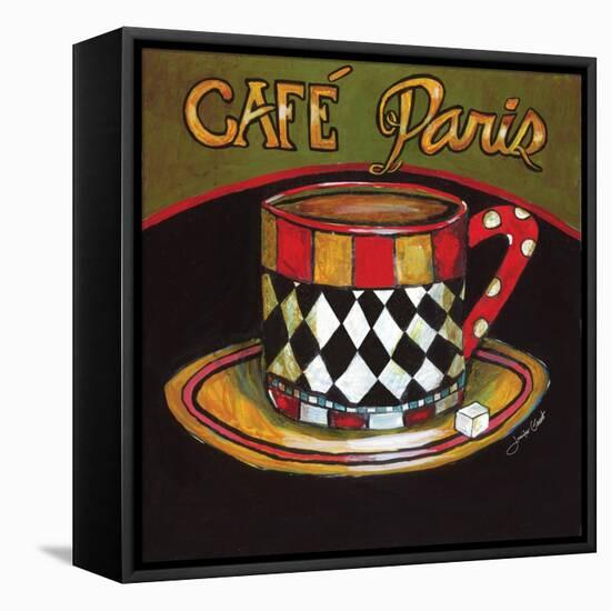 Cafe Paris-Jennifer Garant-Framed Stretched Canvas