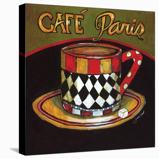 Cafe Paris-Jennifer Garant-Stretched Canvas