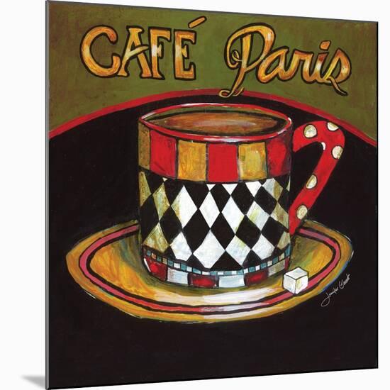 Cafe Paris-Jennifer Garant-Mounted Giclee Print