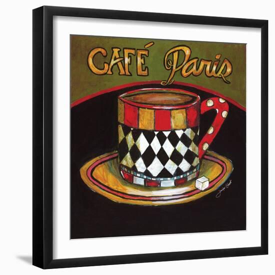 Cafe Paris-Jennifer Garant-Framed Premium Giclee Print