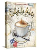 Café Paris-Chad Barrett-Stretched Canvas