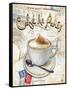 Café Paris-Chad Barrett-Framed Stretched Canvas