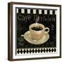 Cafe Parisien I-Daphne Brissonnet-Framed Art Print