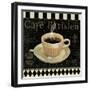 Cafe Parisien I-Daphne Brissonnet-Framed Art Print