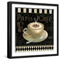 Cafe Parisien III-Daphne Brissonnet-Framed Art Print
