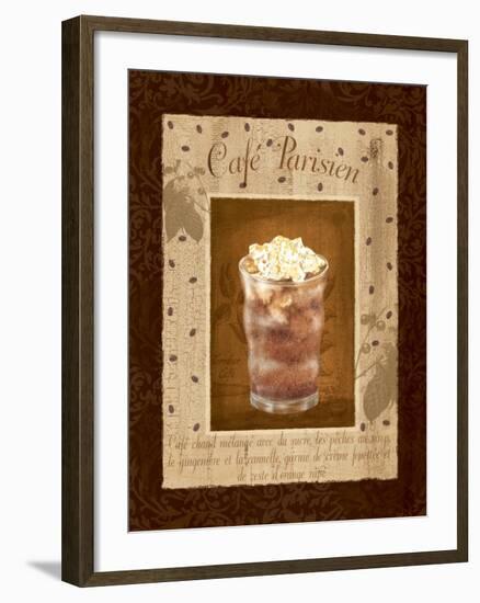 Cafe Parisien-Maria Trad-Framed Giclee Print