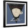 Café Parisienne Latte-Arnie Fisk-Framed Art Print