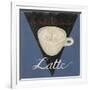 Café Parisienne Latte-Arnie Fisk-Framed Premium Giclee Print