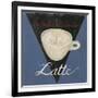 Café Parisienne Latte-Arnie Fisk-Framed Premium Giclee Print