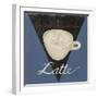 Café Parisienne Latte-Arnie Fisk-Framed Art Print