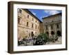 Cafe, Piazza Grande, Montepulciano, Tuscany, Italy-Jean Brooks-Framed Photographic Print