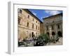 Cafe, Piazza Grande, Montepulciano, Tuscany, Italy-Jean Brooks-Framed Photographic Print