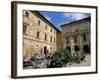 Cafe, Piazza Grande, Montepulciano, Tuscany, Italy-Jean Brooks-Framed Photographic Print