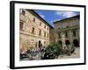 Cafe, Piazza Grande, Montepulciano, Tuscany, Italy-Jean Brooks-Framed Photographic Print